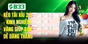 Kèo Tài Xỉu 2.5 - Kinh Nghiệm Vàng Giúp Bạn Dễ Dàng Thắng